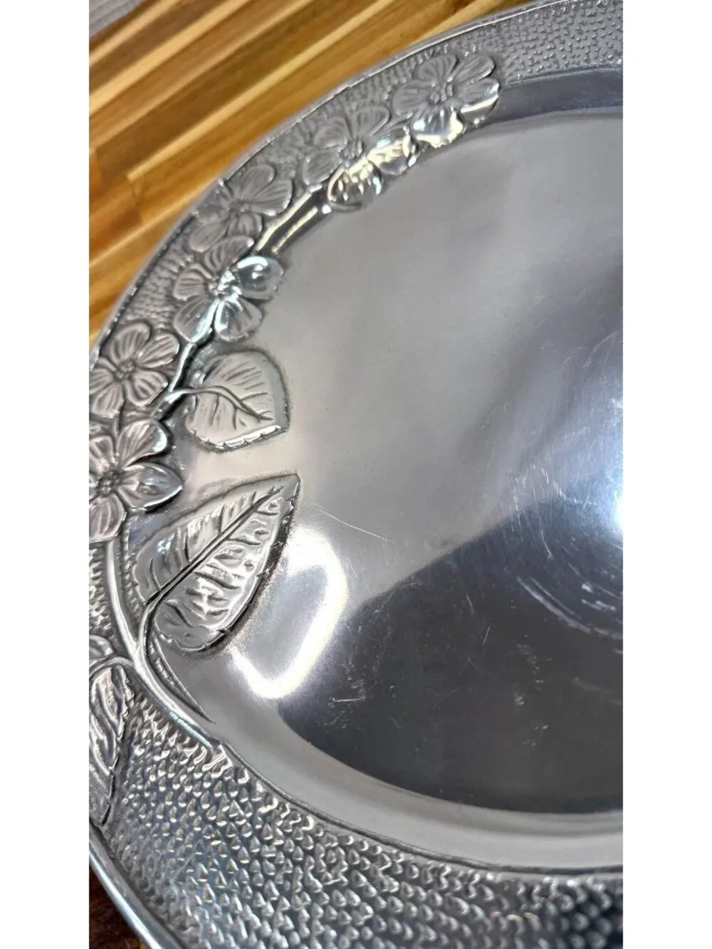 Vintage Mid-Century Modern Chrome Cake Dome and Tray Set.